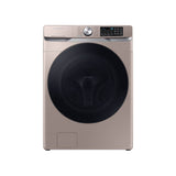 Samsung - Smart Front Load Washer with Super Speed and Steam, 4.5 cu-ft - Champagne