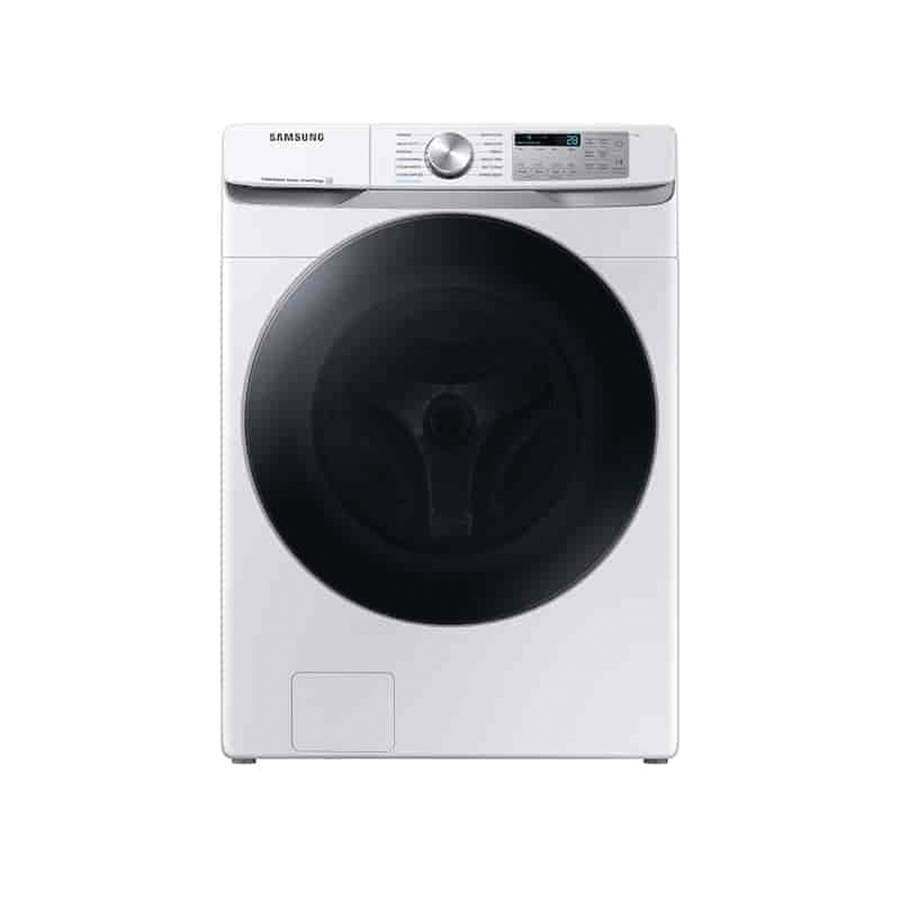 Samsung - Smart Front Load Washer with Super Speed and Steam, 4.5 cu-ft - White
