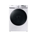 Samsung - Smart Front Load Washer with Super Speed and Steam, 4.5 cu-ft - White