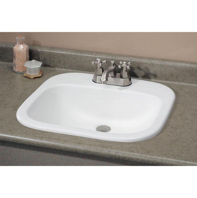 Cheviot Products - IBIZA Drop-In Sink - White