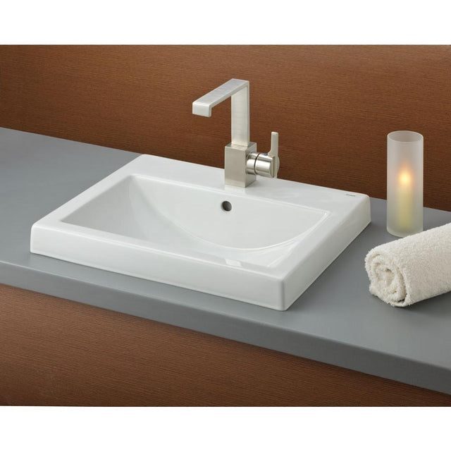 Cheviot Products - CAMILLA Semi-Recessed Sink - White