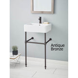 Cheviot Products - NUOVELLA Console Sink - Polished Nickel