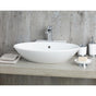 Cheviot Products - Geo Vessel Sink, White, Single Hole Drilling - White