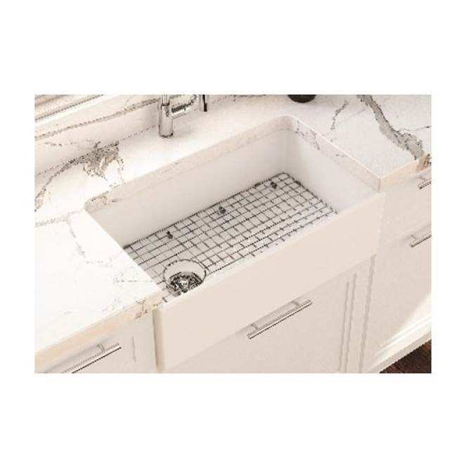 Cheviot Products - Adria Fireclay Kitchen Sink, 33'', Gloss White - Gloss White