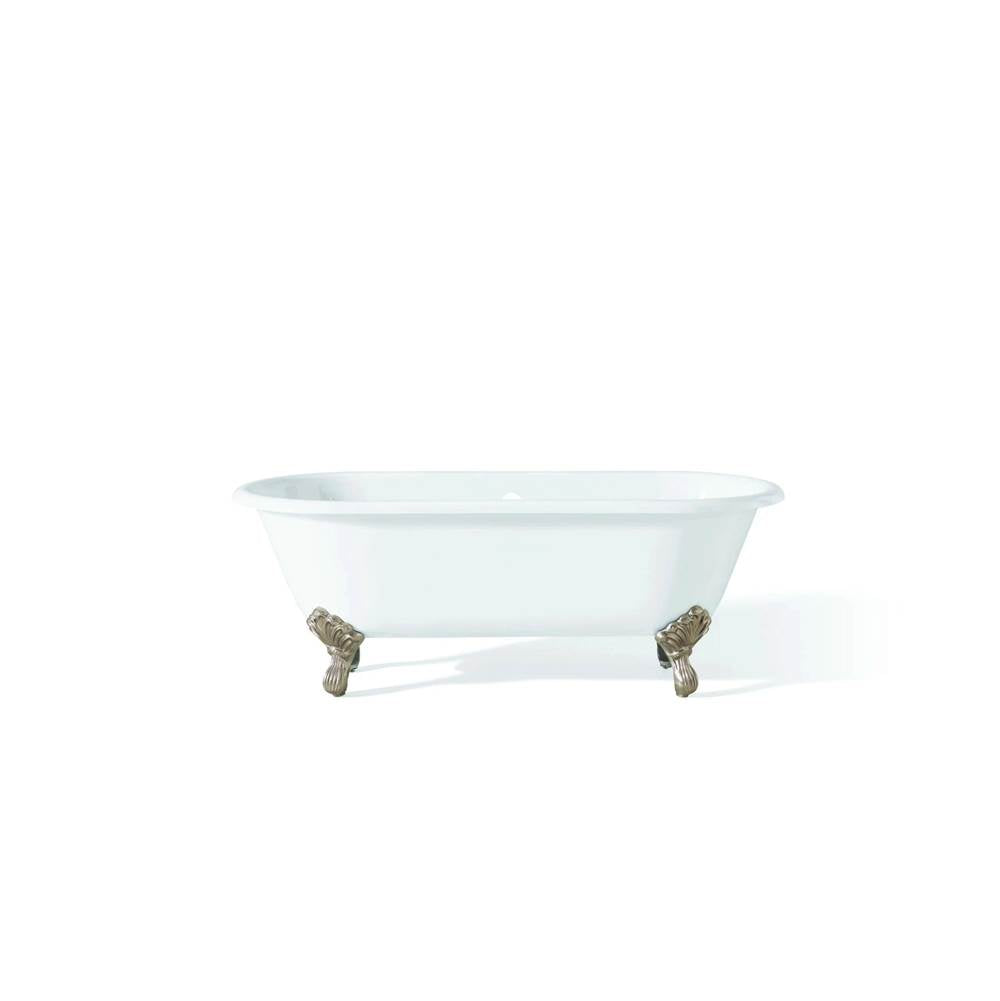 Cheviot Products - Shaughnessy Feet For Regal Tub, Brushed Nickel