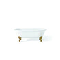 Cheviot Products - Shaughnessy Feet For Regal Tub, Polished Brass