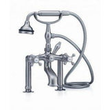 Cheviot Products - 5100 SERIES Extra-Tall Deck-Mount Tub Filler - Lever Handles - Metal Accents - Chrome