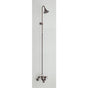 Cheviot Products - 5100 SERIES Tub Filler with Overhead Shower - Cross Handles - Polished Brass