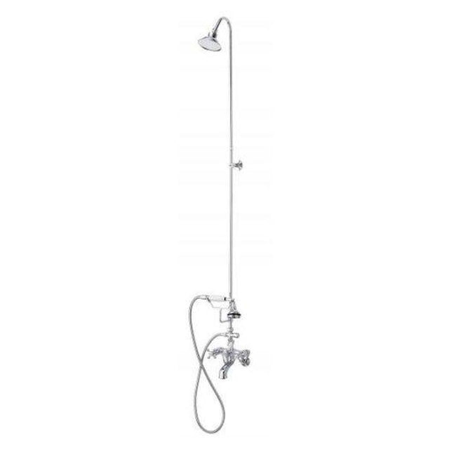 Cheviot Products - 5100 SERIES Tub Filler with Hand Shower and Overhead Shower - Lever Handles - Antique Bronze