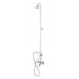 Cheviot Products - 5100 SERIES Tub Filler with Hand Shower and Overhead Shower - Lever Handles - Antique Bronze