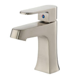 Cheviot Products - METRO Monoblock Sink Faucet - Brushed Nickel