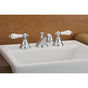Cheviot Products - WIDESPREAD Sink Faucet - Lever Handles - Chrome