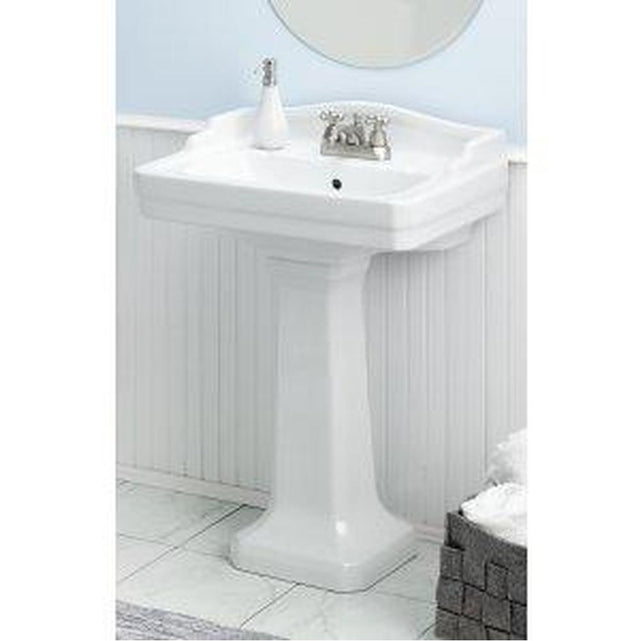 Cheviot Products - ESSEX Pedestal Sink - White