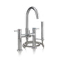 Cheviot Products - CONTEMPORARY Deck-Mount Tub Filler - Brushed Nickel