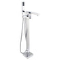 Cheviot Products - SQUARE Free-Standing Tub Filler - Chrome