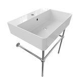 Cheviot Products - NUO 2 Console - White, Chrome