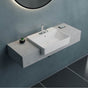 Cheviot Products - NuO 2 Semi-Recessed Sink - White