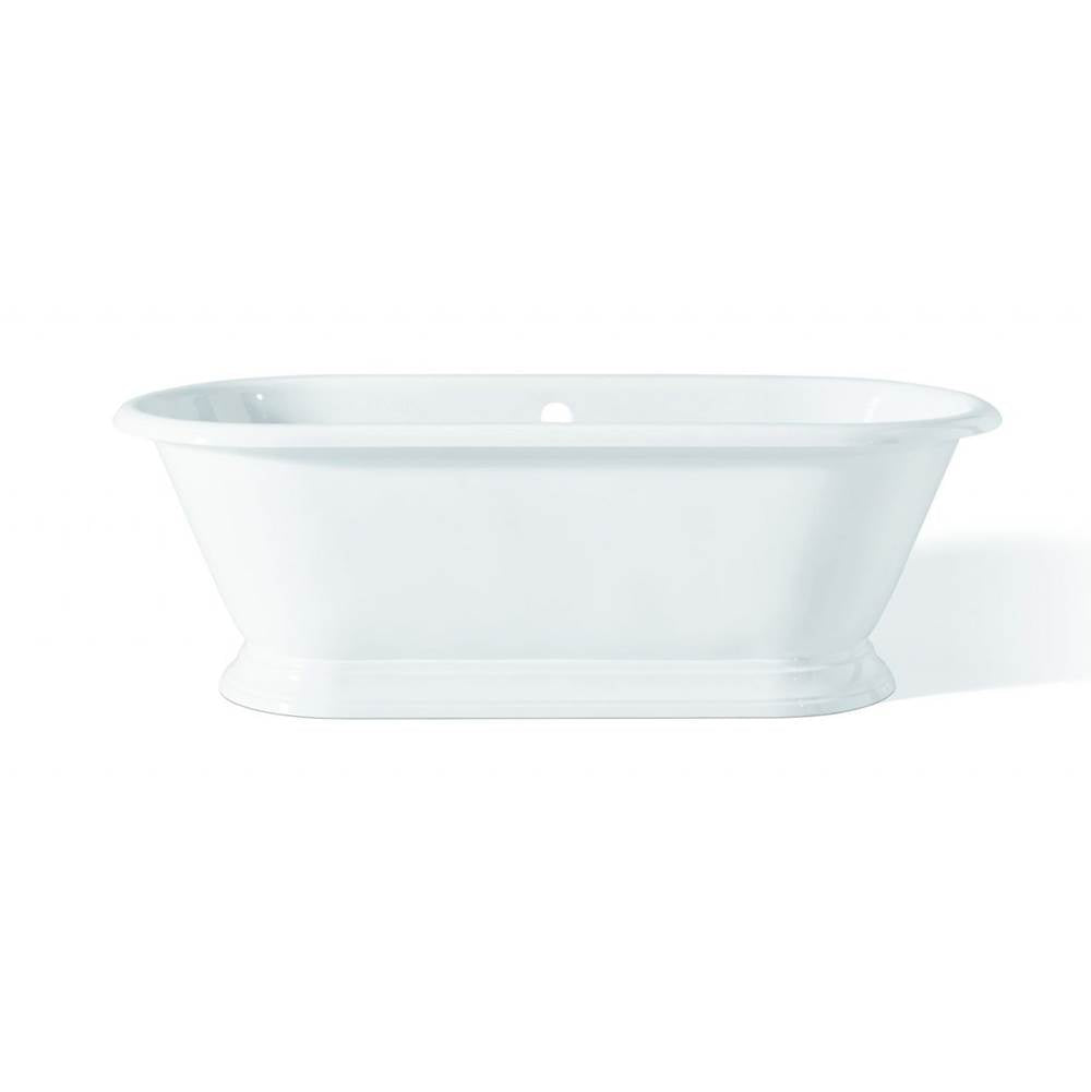 SANDRINGHAM Cast Iron Bathtub with Burnished Exterior