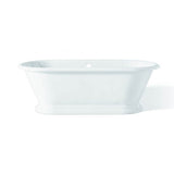 SANDRINGHAM Cast Iron Bathtub with Burnished Exterior