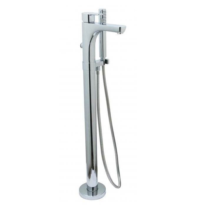 Cheviot Products - EXPRESS High-Flow Free-Standing Tub Filler - Brushed Nickel