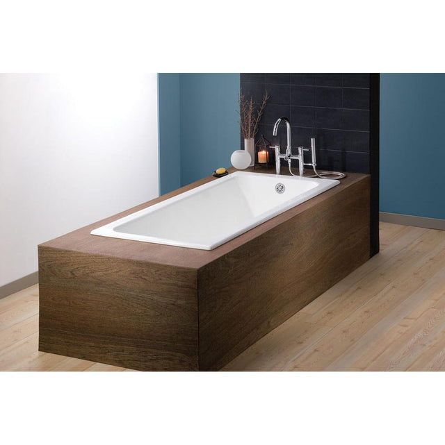Cheviot Products - DROP IN Cast Iron Bathtub - Biscuit Interior with Custom Colour Exterior