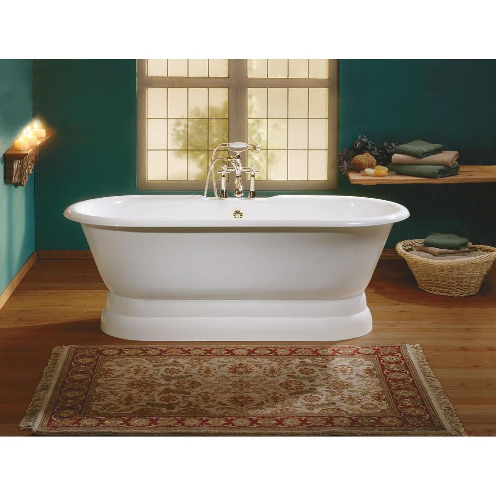 Cheviot Products - Regal Tub W/ Pedestal, 68'', White, Flat - White