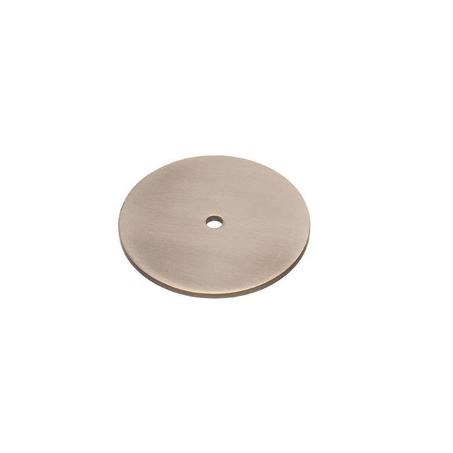 Colonial Bronze - 2.125'' diameter Round Backplate for use with 8-32 screw hand finished in Satin Copper - Satin Copper