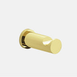 Colonial Bronze - 1'' diameter Round Hook hand finished in Polished Brass and Polished Brass - Polished Brass,Polished Brass