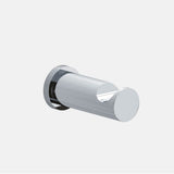 Colonial Bronze - 1'' diameter Round Hook hand finished in Polished Chrome and Polished Chrome - Polished Chrome,Polished Chrome