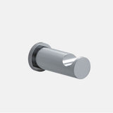 Colonial Bronze - 1'' diameter Round Hook hand finished in Satin Chrome and Satin Chrome - Satin Chrome,Satin Chrome