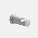 Colonial Bronze - 1'' diameter Round Hook hand finished in Matte Satin Chrome and Matte Satin Chrome - Matte Satin Chrome,Matte Satin Chrome