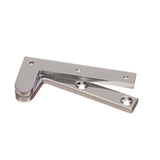 Colonial Bronze - 4.375'' overall Fixed pin pivot Hinge hand finished in Matte Antique Satin Brass - Matte Antique Satin Brass
