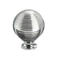 Colonial Bronze - 1.5'' diameter Beehive Cabinet Knob, Back-to-Back Shower Door Knob Kit hand finished in Satin Brass - Satin Brass