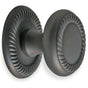Colonial Bronze - 1.1875'' diameter Round, roped Cabinet Knob hand finished in Satin Copper - Satin Copper
