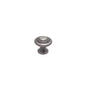 Colonial Bronze - 1.375'' diameter Round, stepped Cabinet Knob, Back-to-Back Shower Door Knob Kit hand finished in Satin Copper - Satin Copper