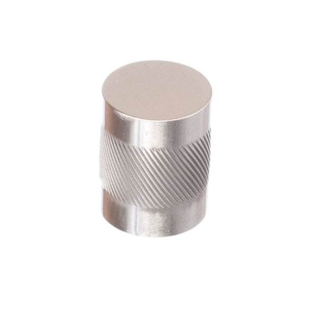 Colonial Bronze - 1'' diameter Round, single-knurled Cabinet Knob, Back-to-Back Shower Door Knob Kit hand finished in Satin Copper - Satin Copper