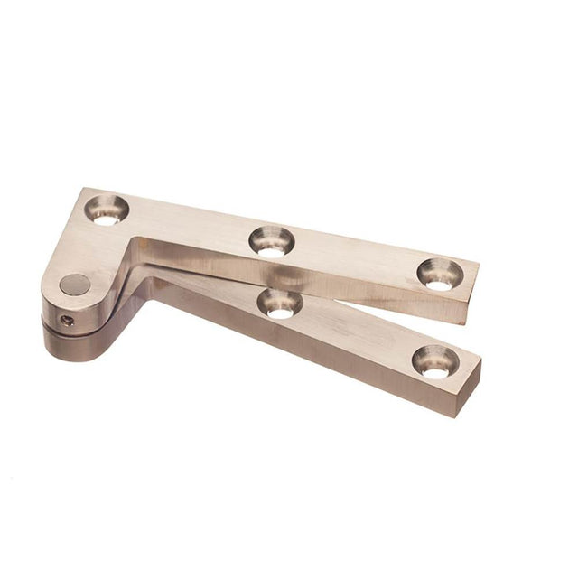 Colonial Bronze - 4.375'' overall Removable, flat-head pin pivot Hinge hand finished in Satin Copper - Satin Copper