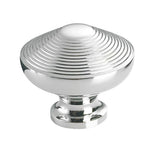 Colonial Bronze - 1.25'' diameter Half-beehive Cabinet Knob, Back-to-Back Shower Door Knob Kit hand finished in Weathered Brass - Weathered Brass