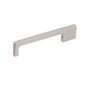 Colonial Bronze - 4'' center-to-center, 4.5'' overall, 0.25 x 0.375'' Rectangular Cabinet Pull with unequal-width rectangular legs hand finished in Satin Copper - Satin Copper