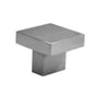 Colonial Bronze - 1.5'' Square Cabinet Knob with rectangular post hand finished in Satin Copper - Satin Copper