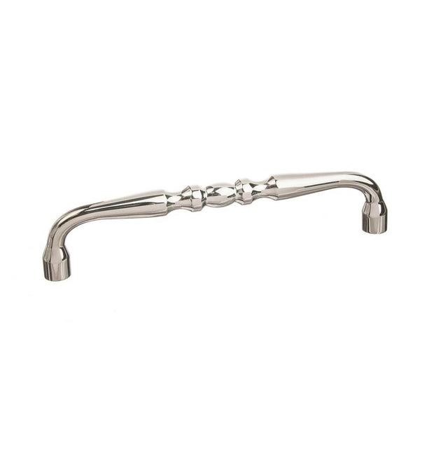 Colonial Bronze - 6'' center-to-center, 6.5'' overall, 0.5'' diameter Detailed wire Cabinet Pull, Door Pull with bead hand finished in Heritage Bronze - Heritage Bronze