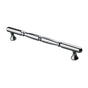 Colonial Bronze - 6'' center-to-center, 8'' overall, 0.75'' diameter Detailed wire Cabinet Pull, Appliance Pull, Door Pull, Shower Door Pull hand finished in Heritage Bronze - Heritage Bronze
