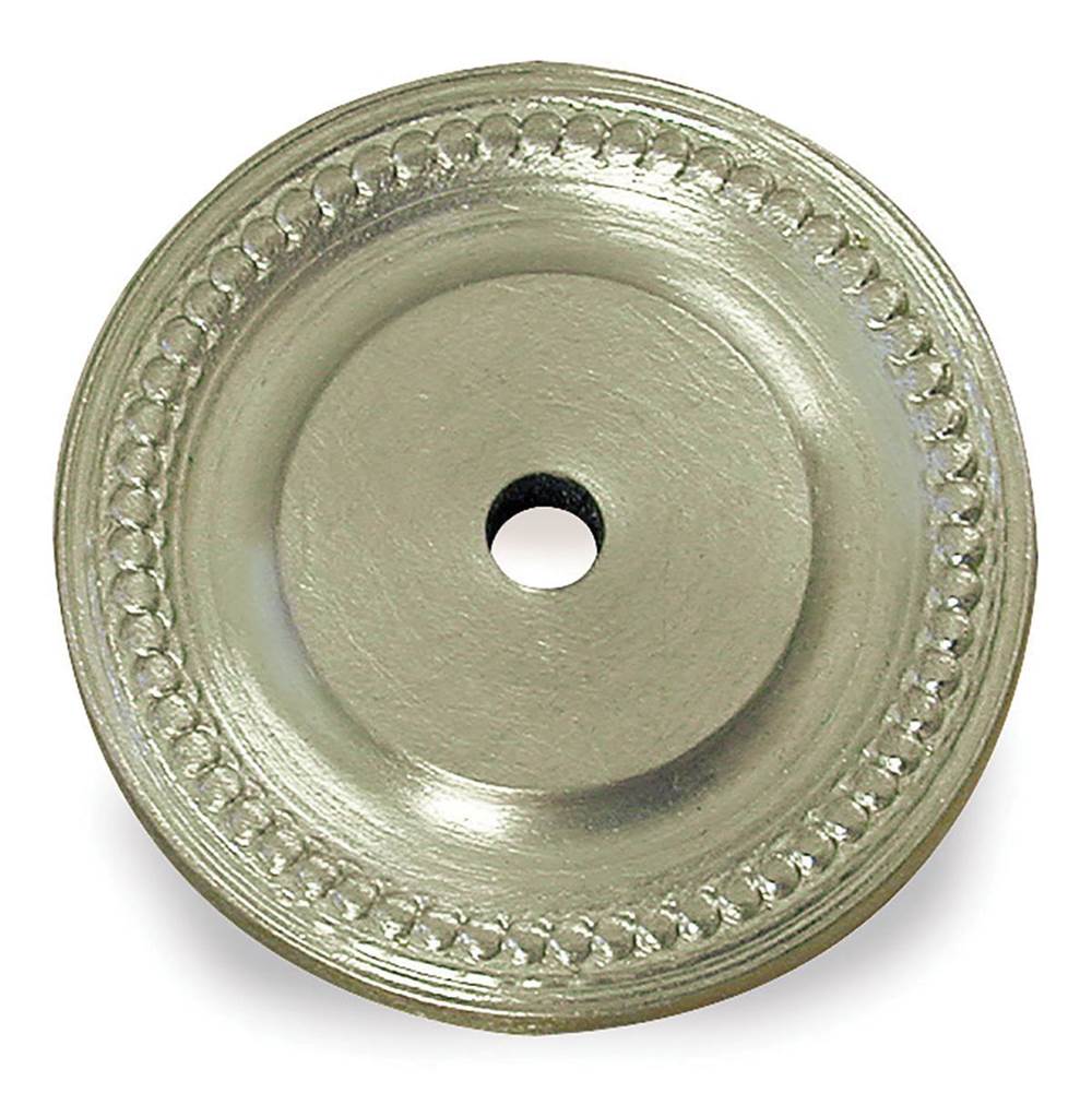Colonial Bronze - 1.5'' diameter Round, grooved Backplate for use with 1/4-20 screw hand finished in Satin Copper - Satin Copper