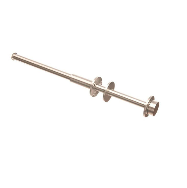 Colonial Bronze - 11'' overall, 1.5'' diameter Narrow Garment Rod with 110 knob top hand finished in Matte Satin Copper - Matte Satin Copper