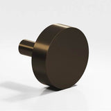 Leather Accented Rectangular, Beveled Cabinet Pull With Straight Posts, Polished Nickel x Royal Hide Rum Leather