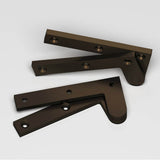 Colonial Bronze - 3.875'' overall Fixed pin pivot Hinge hand finished in Oil Rubbed Bronze - Oil Rubbed Bronze