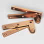 Colonial Bronze - 4.375'' overall Removable screw pivot Hinge hand finished in Satin Bronze - Satin Bronze