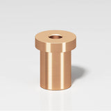 Colonial Bronze - 1.25'' overall, 0.75'' diameter Pivot Hinge base for use with 6B or 6FHB pivot hinge hand finished in Satin Bronze - Satin Bronze