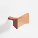 Colonial Bronze - 1.25'' overall, 0.75'' max diameter Bowtie, T Cabinet Knob with rounded back and tapered post hand finished in Polished Copper - Polished Copper