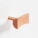 Colonial Bronze - 1.25'' overall, 0.75'' max diameter Bowtie, T Cabinet Knob with rounded back and tapered post hand finished in Satin Copper - Satin Copper